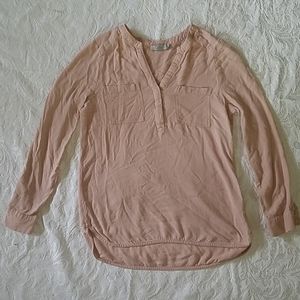 Light Pink Dalia Long Sleeved Shirt